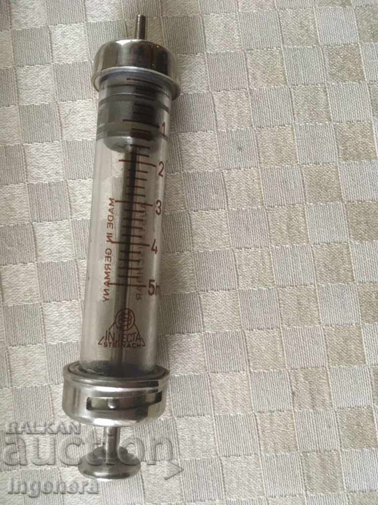 Auction SOCA GLASS SYRINGE Auction SOCA GLASS SYRINGE