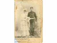 СТАРА ФОТОГРАФИЯ - КАРТОН - ВОЕНЕН - Г146