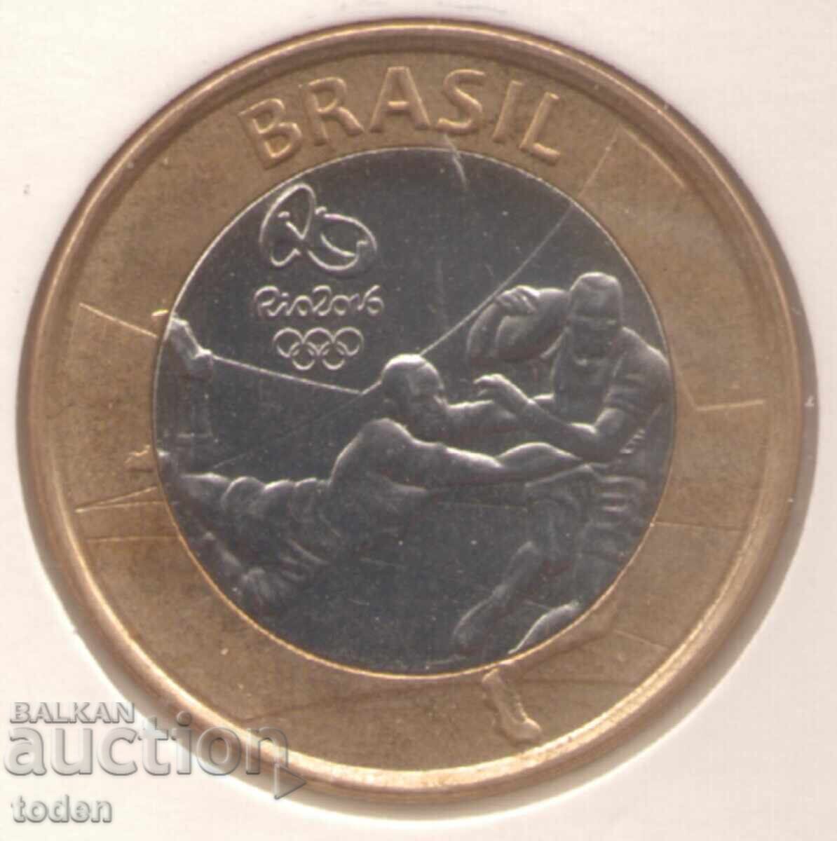 Brasil-1 Real-2015-KM# 707-Rugby, Olympic Games Rio