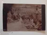 Снимка 1917 г. Първа Световна война при река Вардар