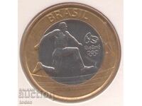 Brazil - 1 Real - 2014 - KM# 687 - Athletics, Olympic Games Rio