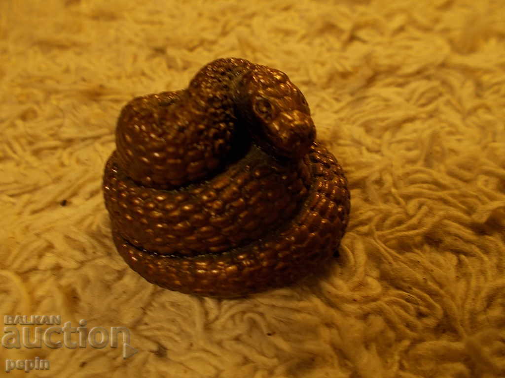 Μινιατούρα - ένα φίδι