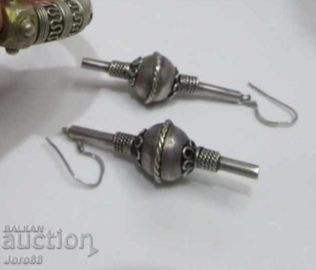Silver earrings arpalia Revival jewelry Berber