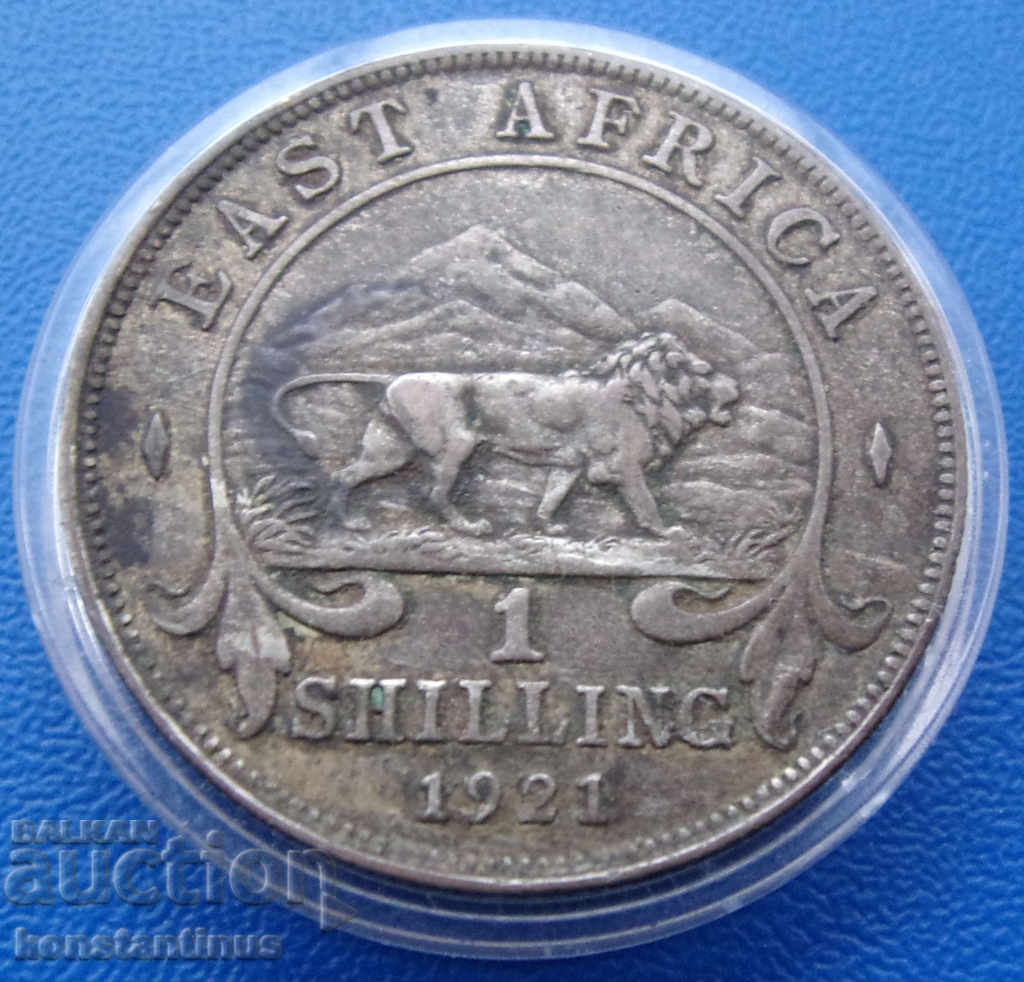 British East Africa 1 Shilling 1921 Rare