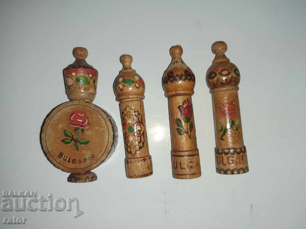 Български мускали, мускал, за парфюм , одеколон - 4 броя
