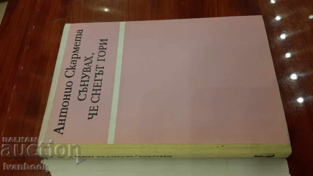 Auction I dreamed that the snow was burning - Antonio Scarmetta Auction I dreamed that the snow was burning - Antonio Scarmetta