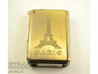 Cigarette lighter with PARIS lighter