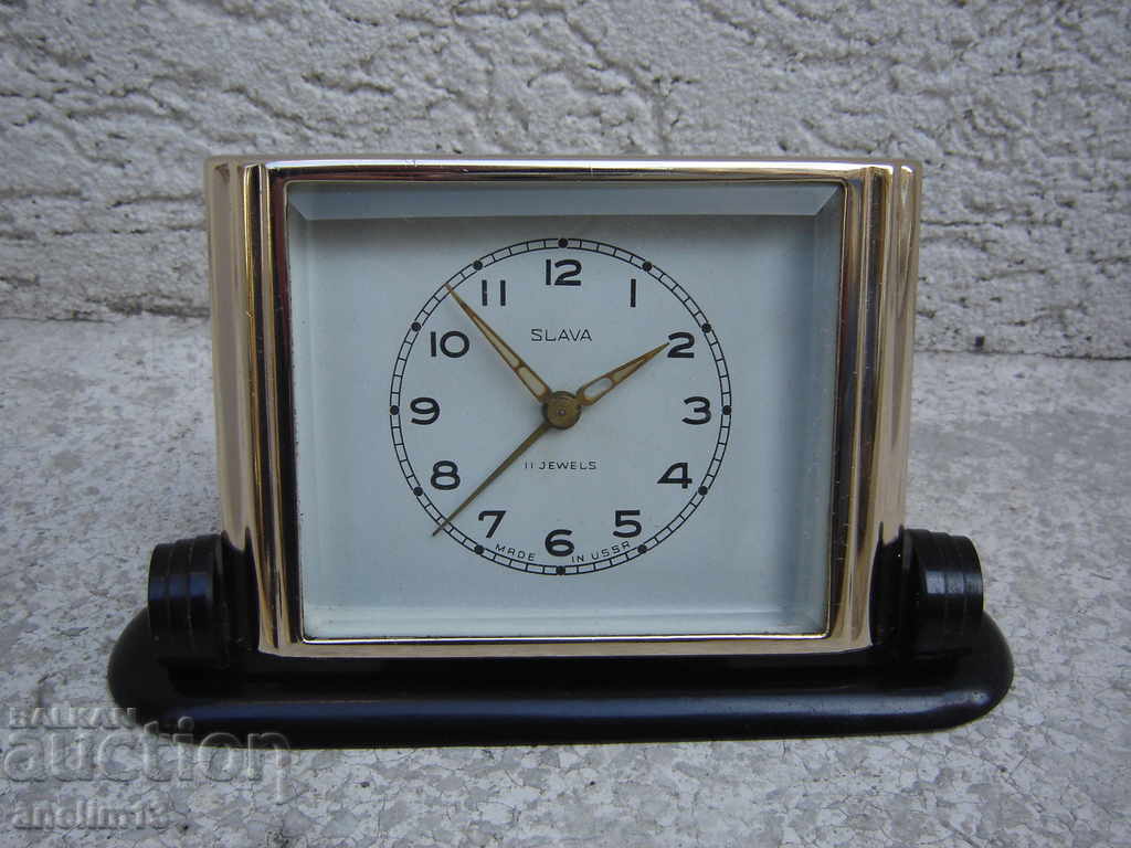 SLAVA COLLECTIBLE ALARM CLOCK with price 20.00 BGN | € 10.23 SLAVA COLLECTIBLE ALARM CLOCK with price 20.00 BGN | € 10.23