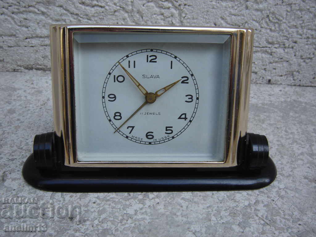 SLAVA COLLECTIBLE ALARM CLOCK SLAVA COLLECTIBLE ALARM CLOCK