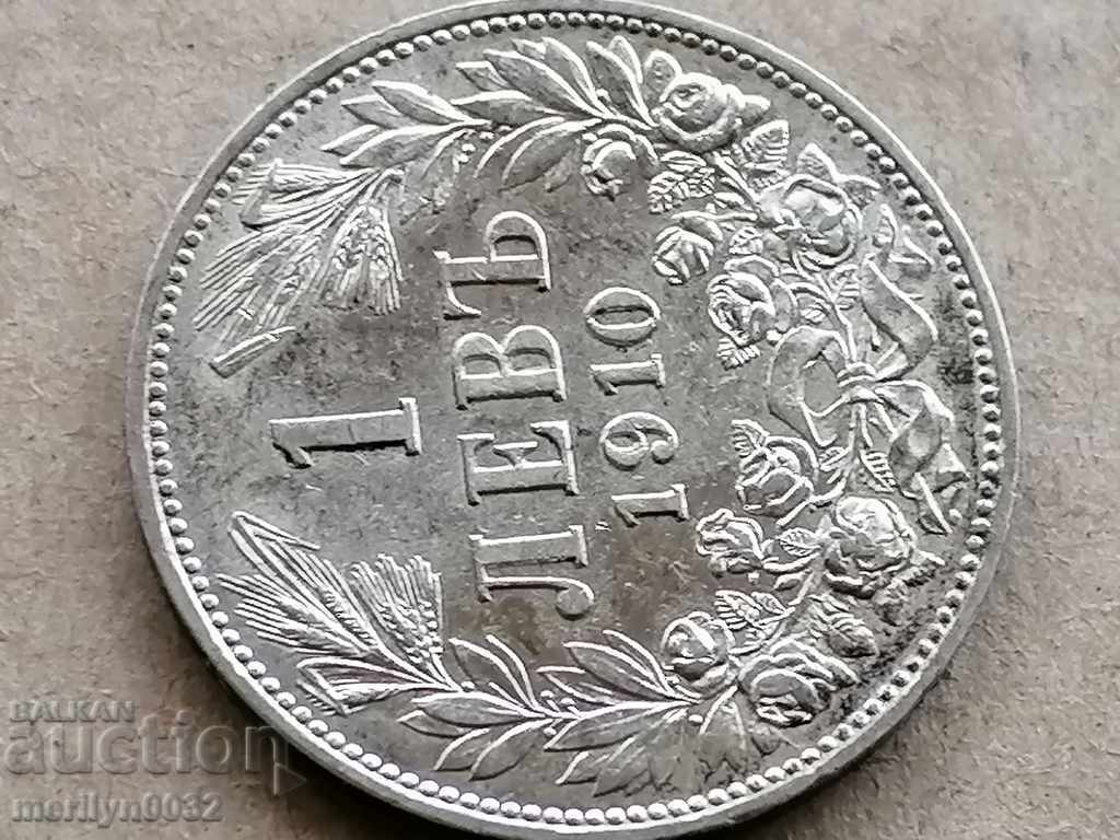 Монета 1 лев 1910 год Царство България сребро с цена 88.00 лв. | € 44.99 Монета 1 лев 1910 год Царство България сребро с цена 88.00 лв. | € 44.99