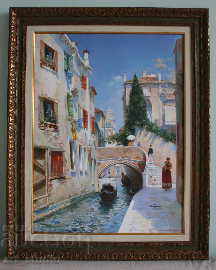 изглед от Венеция     -масл бои
