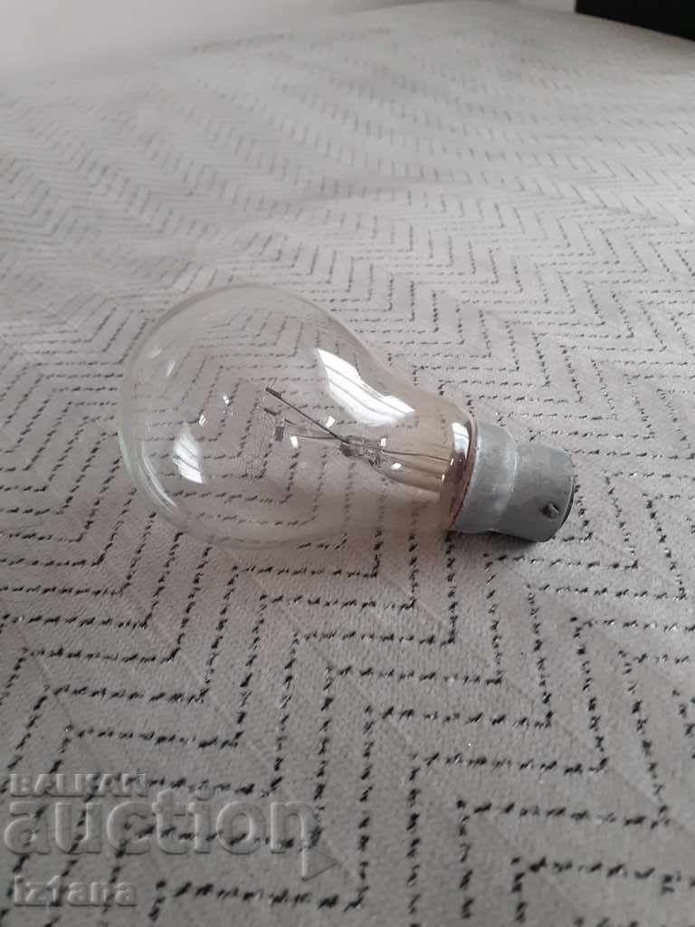 An old electric bulb