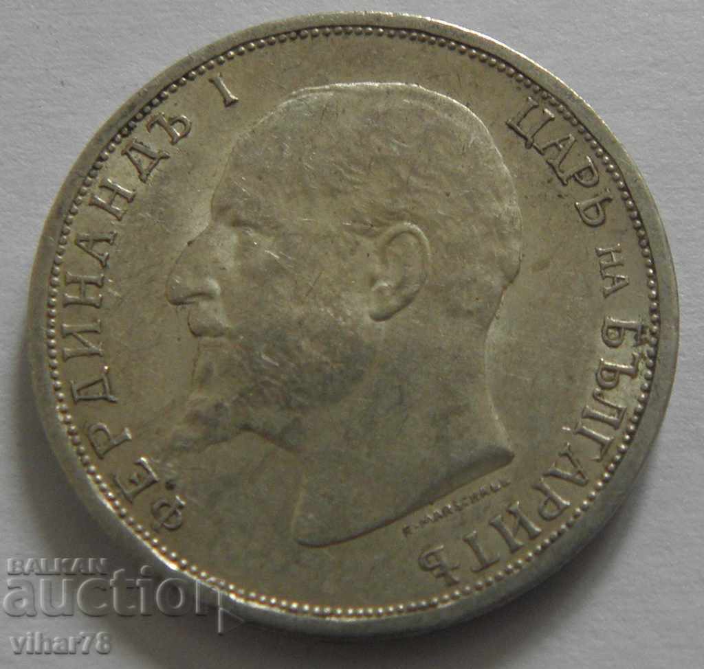 Moneda de argint de la 1 LEV 1913 - 5 Moneda de argint de la 1 LEV 1913 - 5