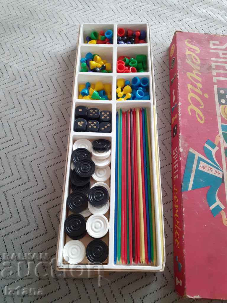 Old children's game Spiele Service with price 50.00 BGN | € 25.56 Old children's game Spiele Service with price 50.00 BGN | € 25.56