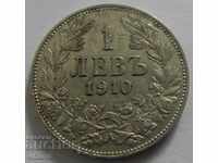 SILVER COIN OF 1 BGN 1910