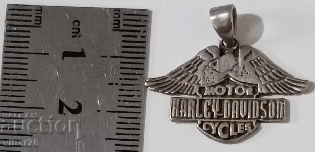 Silver pendant - Harley Davidson with price 29.99 BGN | € 15.33 Silver pendant - Harley Davidson with price 29.99 BGN | € 15.33