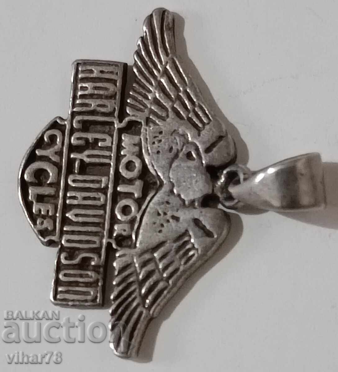 Livrarea Pandantiv din argint - Harley Davidson