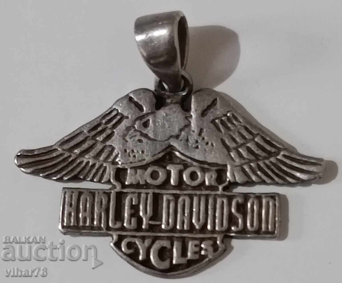 Silver pendant - Harley Davidson - 6 Silver pendant - Harley Davidson - 6