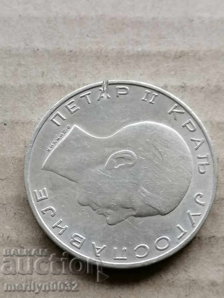 Auction Coin 50 dinars 1938 Kingdom of Yugoslavia silver Auction Coin 50 dinars 1938 Kingdom of Yugoslavia silver