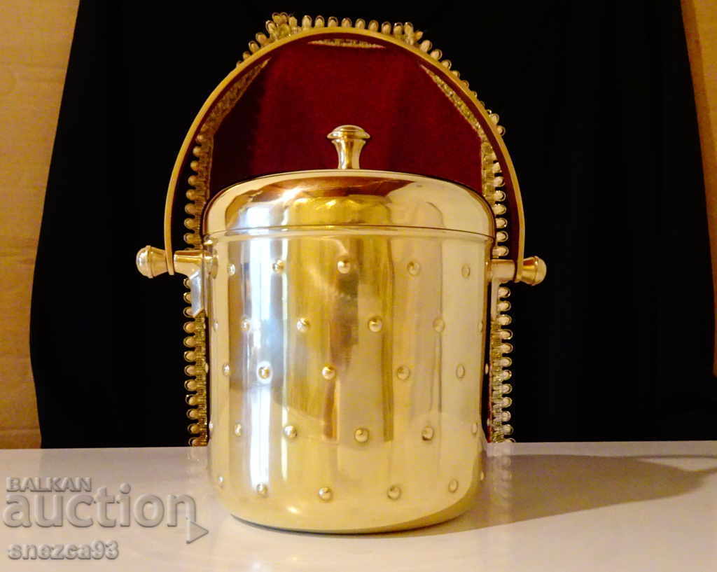 Bronze champagne bucket, ice container, ice bucket, masterpiece - 7 Bronze champagne bucket, ice container, ice bucket, masterpiece - 7