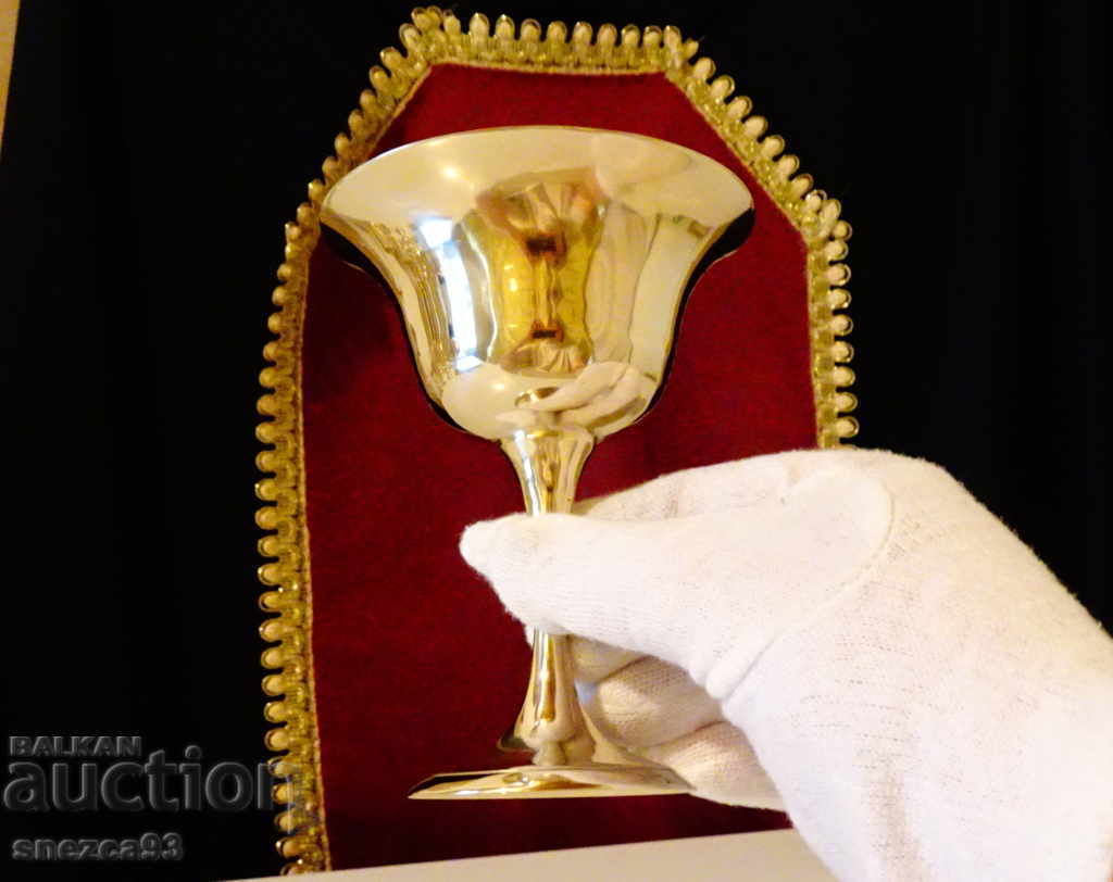 Bronze goblet, bronze wine glass - 5 Bronze goblet, bronze wine glass - 5