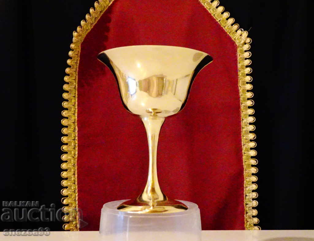 Bronze goblet, bronze wine glass Bronze goblet, bronze wine glass