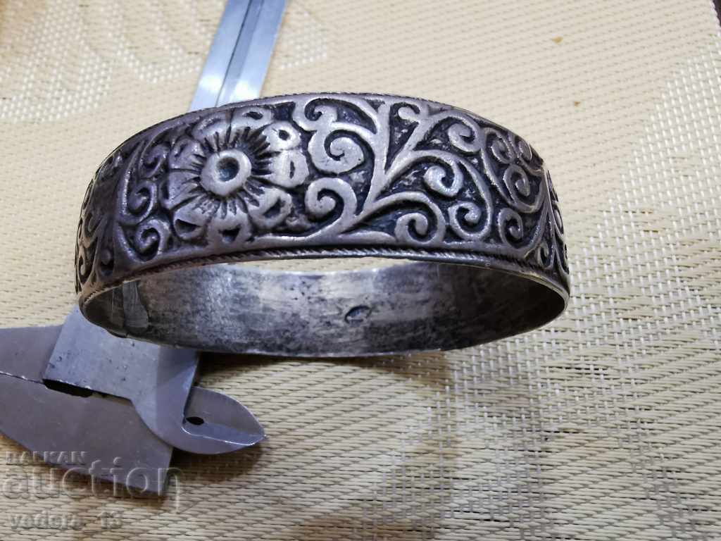 Delivery of massive Turkish bracelet - silver Delivery of massive Turkish bracelet - silver
