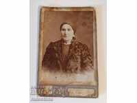 Fotografie pe carton A. Vladikov Sofia