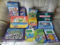 A large collection of rare logic educational board games!