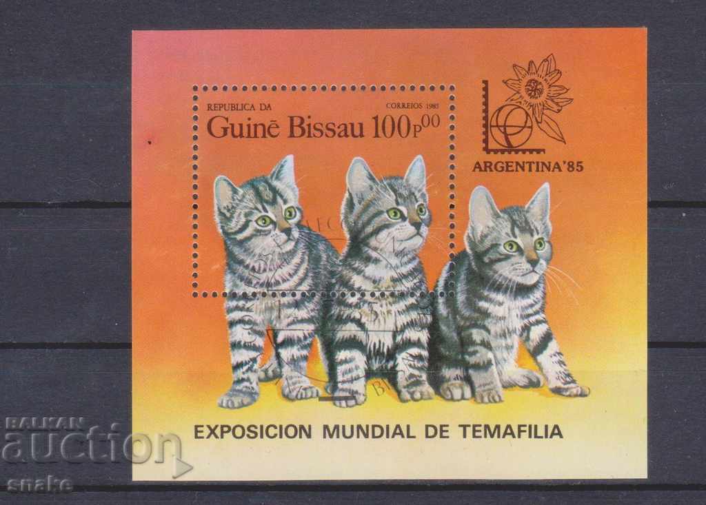 Гвинея Бисау 1985г. - Домашни котки
