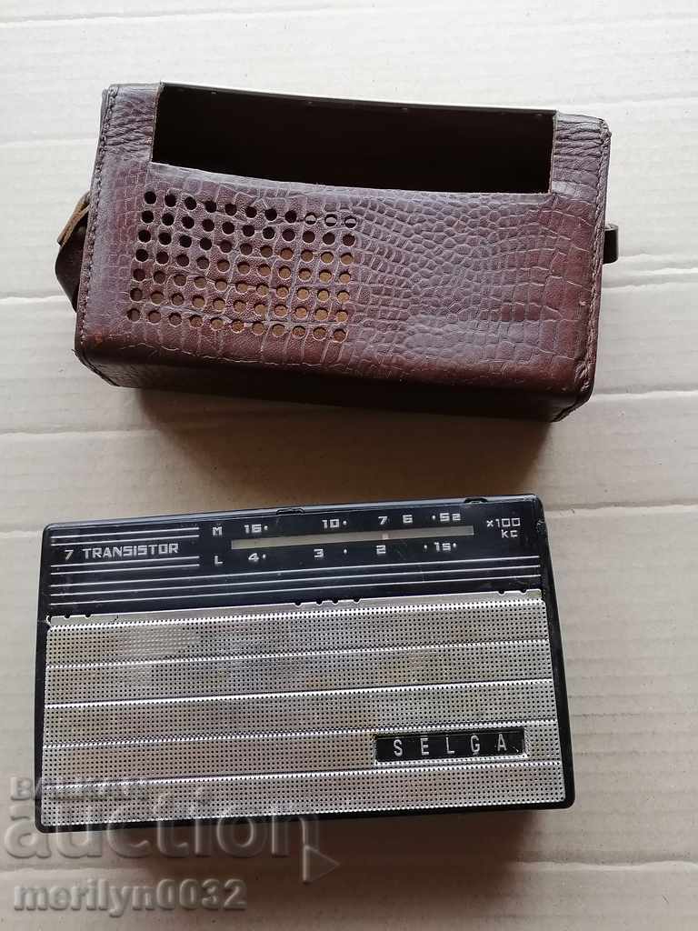 Delivery of Social transistor "Selga" "Selga" radio USSR radio Delivery of Social transistor "Selga" "Selga" radio USSR radio