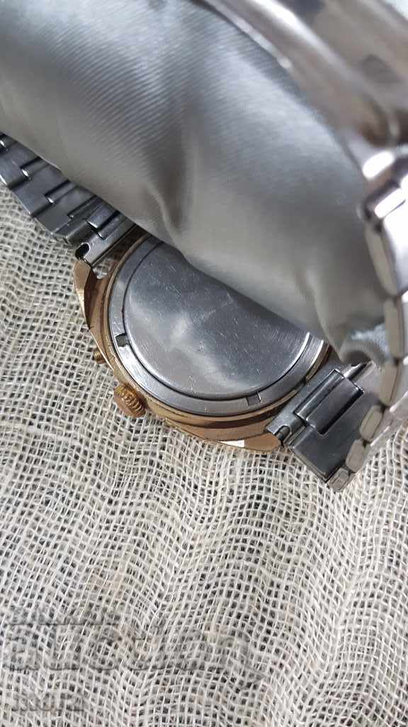 Auction Gold-plated men's Russian watch "Glory" Auction Gold-plated men's Russian watch "Glory"