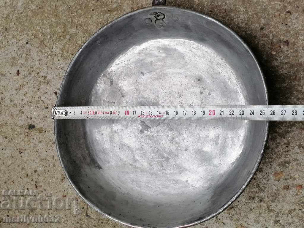 Παλιά κατσαρόλα χαλκού, χαλκού, δίσκος, δοχείο χαλκού - 7