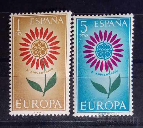 Spania 1964 Europa CEPT Flori MNH