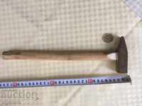 HAMMER HAMMER WITH HANDLE OLD TOOL