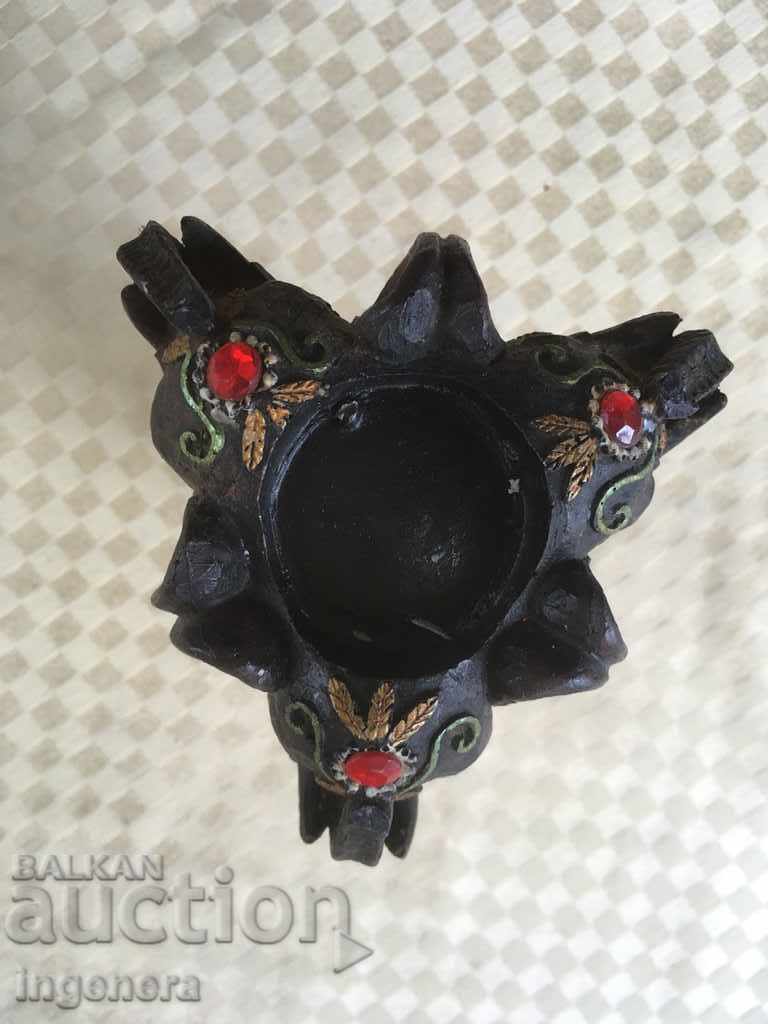 CANDLEHOLDER THE THREE ELEPHANT ORNAMENTS SOUVENIR - 5 CANDLEHOLDER THE THREE ELEPHANT ORNAMENTS SOUVENIR - 5