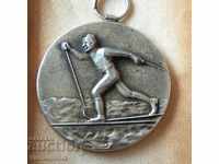 Elveția Medalie de argint pentru schi