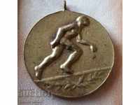 Rare sports bronze medal 1937