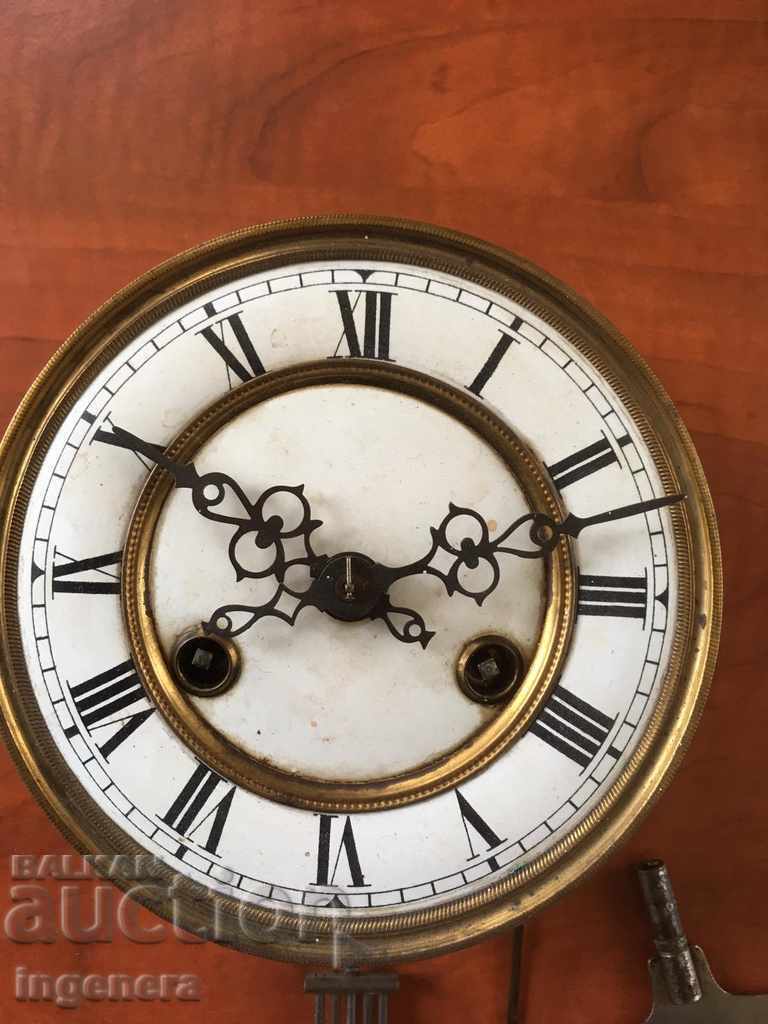 CLOCK WALL MACHINE AND PENDULUM COLLECTOR with price 183.00 BGN | € 93.57