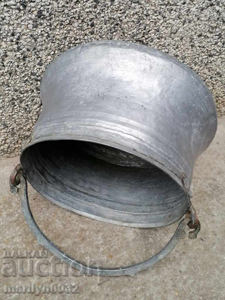 Tinned cauldron, copper coin, copper coin, copper vessel with price 126.00 BGN | € 64.42 Tinned cauldron, copper coin, copper coin, copper vessel with price 126.00 BGN | € 64.42