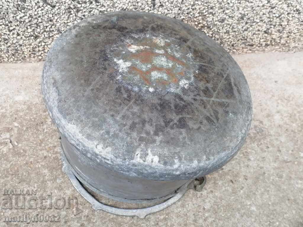 Tinned cauldron, copper coin, copper coin, copper vessel - 7 Tinned cauldron, copper coin, copper coin, copper vessel - 7