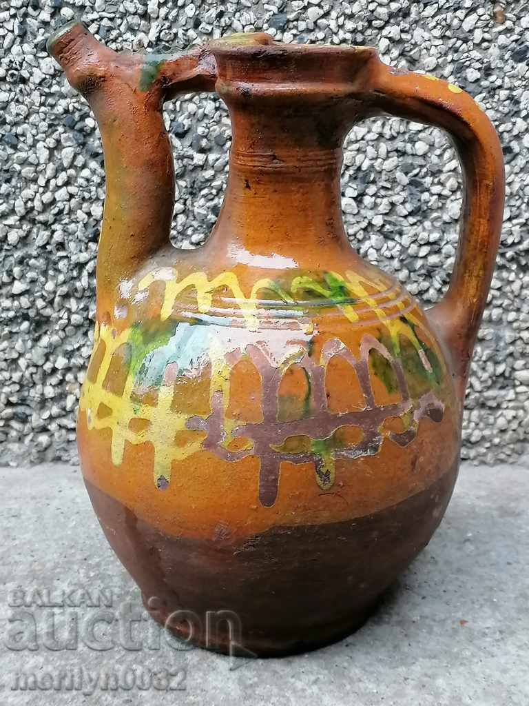 Глинен крондир, бърдук, бърде, керамика,гърне, делва с цена € 86.00 | 168.20 лв.