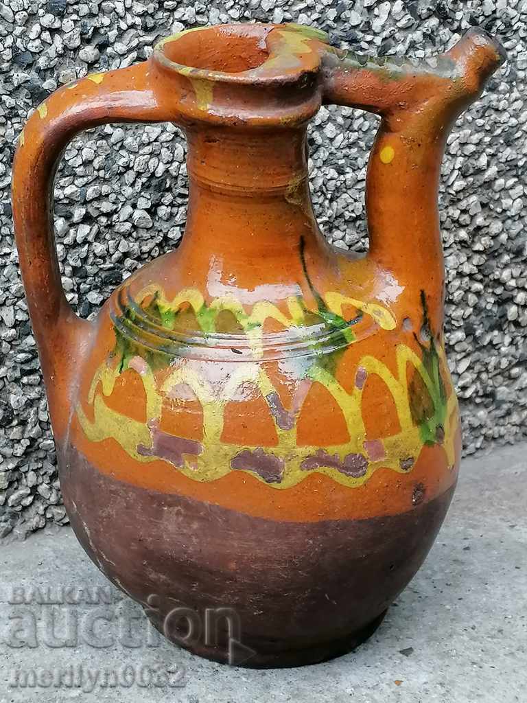 Clay crown, bury, bake, pottery, pot, jar