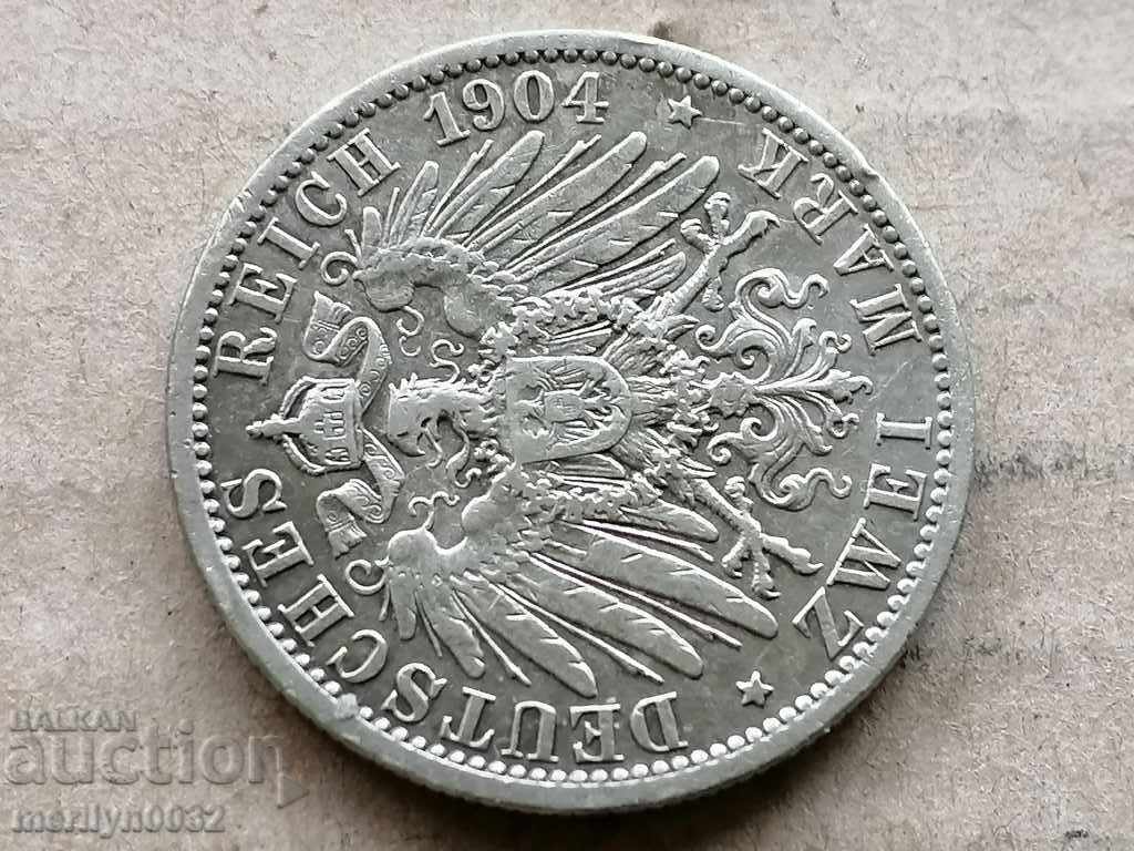 Auction Coin 2 marks 1904 Germany silver Auction Coin 2 marks 1904 Germany silver