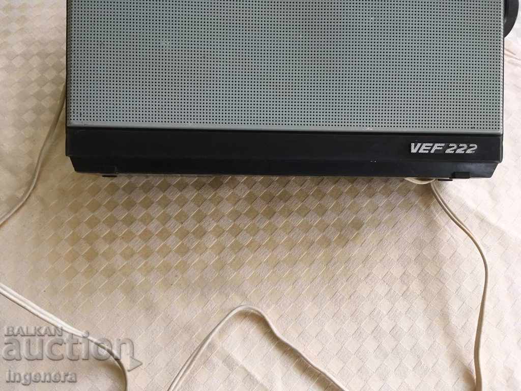 Licitație RADIO VEF 222 FUNCȚIONAL