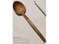 Large Ancient Royal Wooden Spoon 38 cm