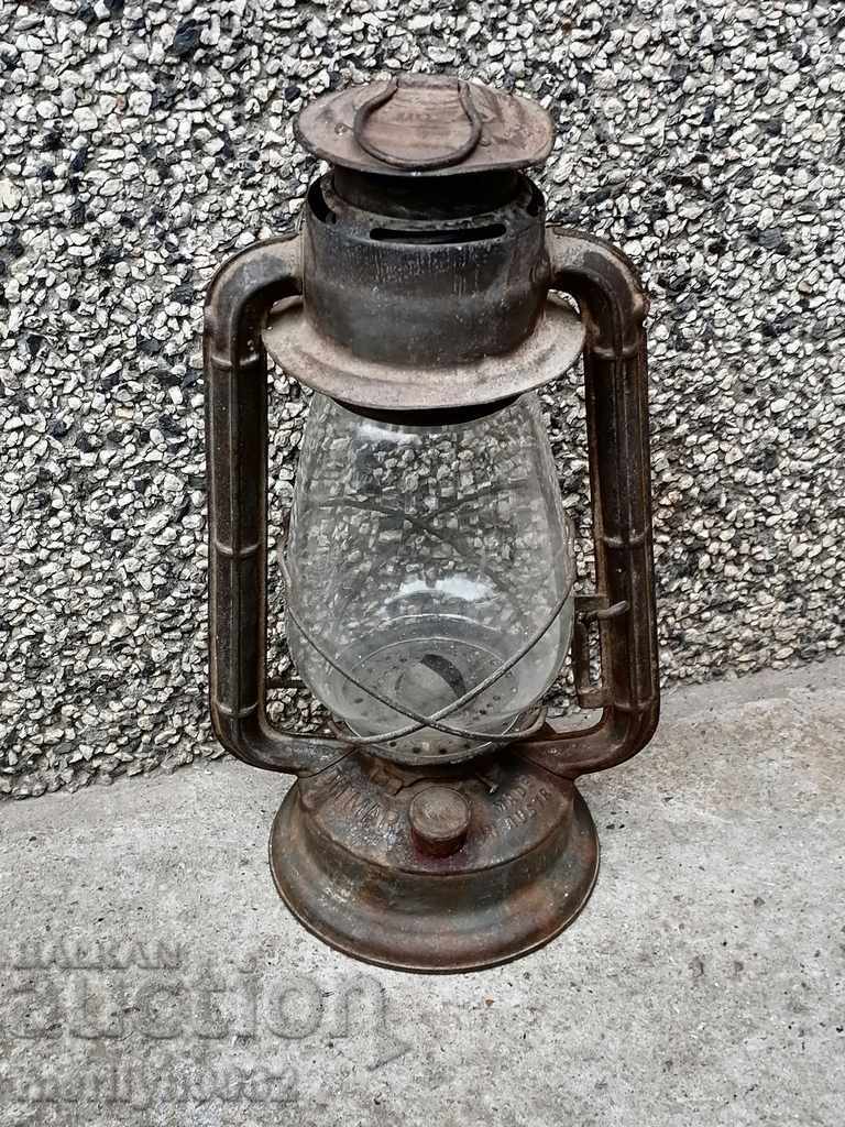 Old flashlight Austro-Hungarian lamp Ditmar spotlight lamp Old flashlight Austro-Hungarian lamp Ditmar spotlight lamp