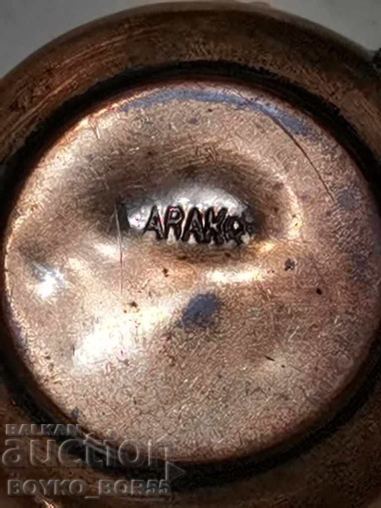 Delivery of Antique Porcelain Markova Cup with Copper Housing Delivery of Antique Porcelain Markova Cup with Copper Housing