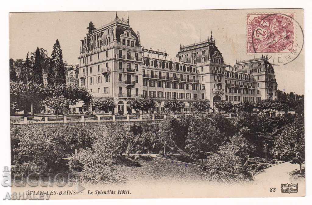 Γαλλία - Ο Evian ταξίδεψε το 1913