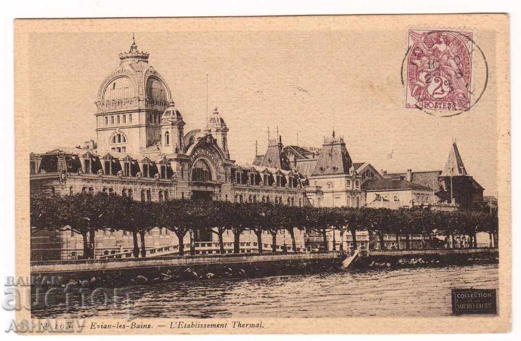 Γαλλία - Ο Evian ταξίδεψε το 1913